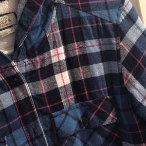 Sherpa lined FLANNEL! So cozy!